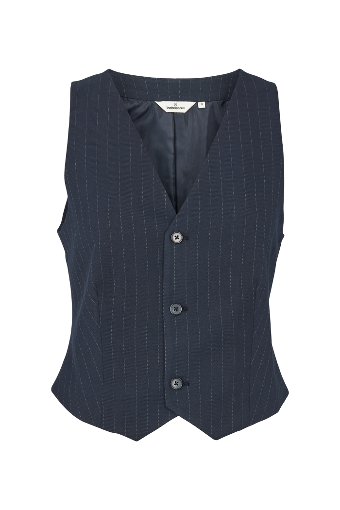 Basic Apparel Marjorie Vest Veste 048 Navy